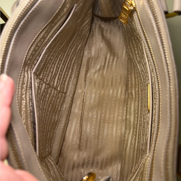 Prada Saffiano Leather Galleria Tote With Strap - Picture 7 of 7